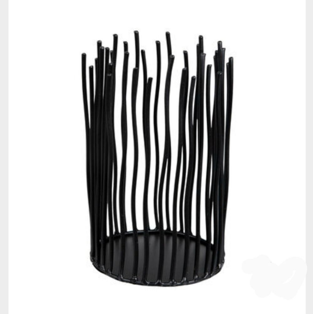 Black Candle Holder